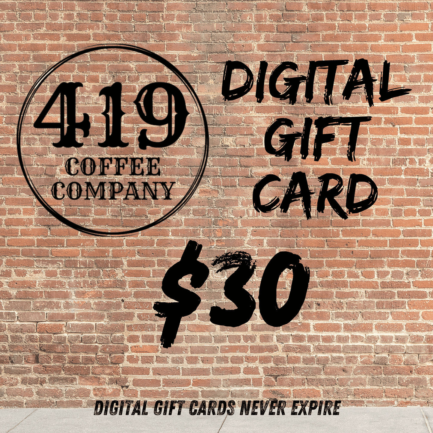 419 Coffee Co Digital Gift Card