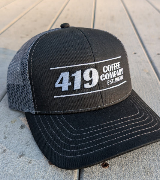 2 Line 419 - Black/Gray Hat